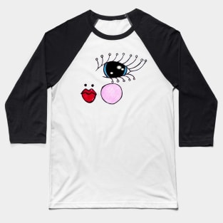 Matryoshka Face Baseball T-Shirt